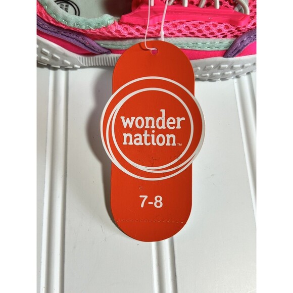 Wonder Nation Girls Toddler Swim Water Shoes Beach Sandals Sz 7/8 NWT - Picture 4 of 5
